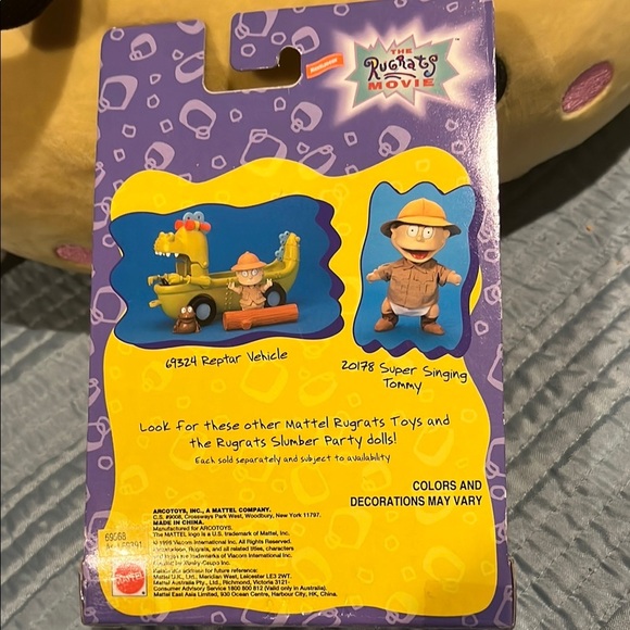 Mattel Rugrats Action Figure Orange and Blue - Picture 3 of 4